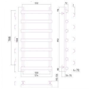 Atlant 788 x 532 - rysunek techniczny